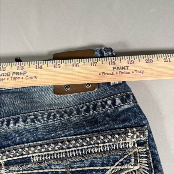 GUESS GS115‎ Men’s Bootcut Y2K Western Jeans 36x31.5 - Picture 12 of 16